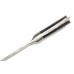 Handmade Dagger Knife Hand Forged Steel Blade Black Bull's Horn Chip Handle